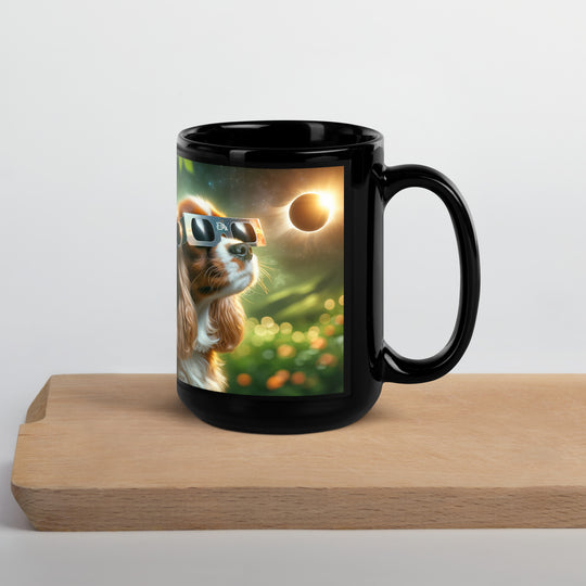 Cavalier King Charles Spaniel Eclipse- Black Glossy Mug