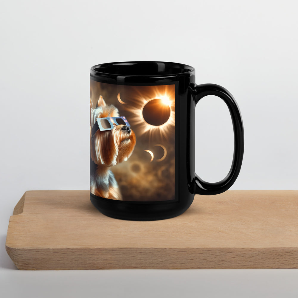 Yorkshire Terrier Eclipse- Black Glossy Mug v2