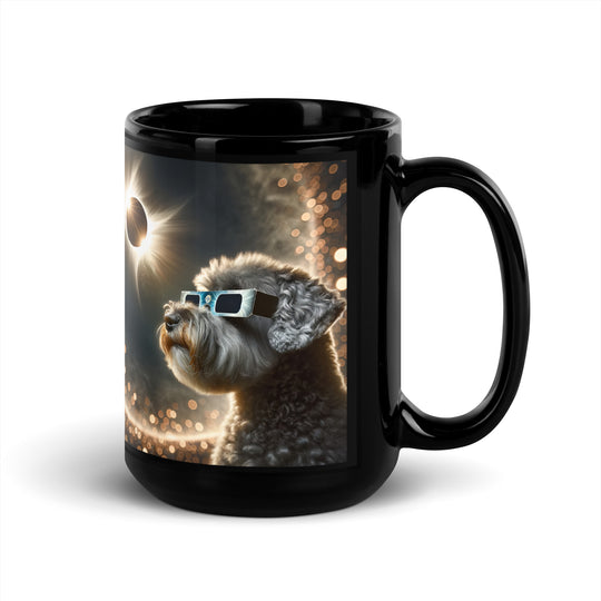 Schnoodle Eclipse- Black Glossy Mug