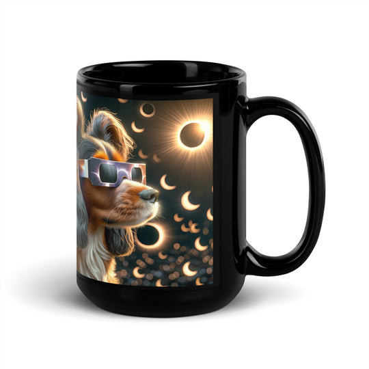 Sprocker Spaniel Eclipse- Black Glossy Mug