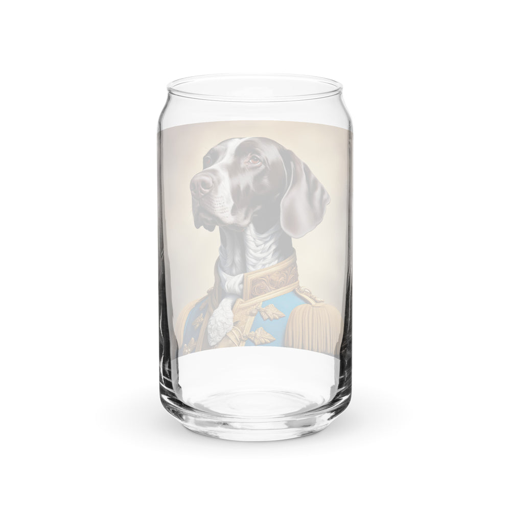 German Shorthaired Pointer- Can-Shaped Glass v2