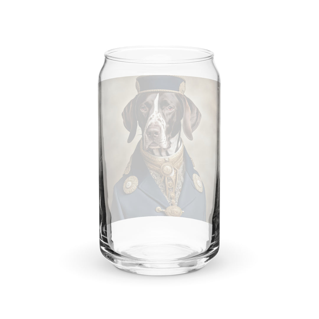 German Shorthaired Pointer- Can-Shaped Glass v3