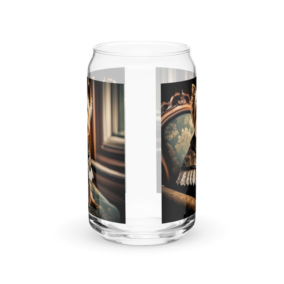 Yorkshire Terrier- Can-shaped glass