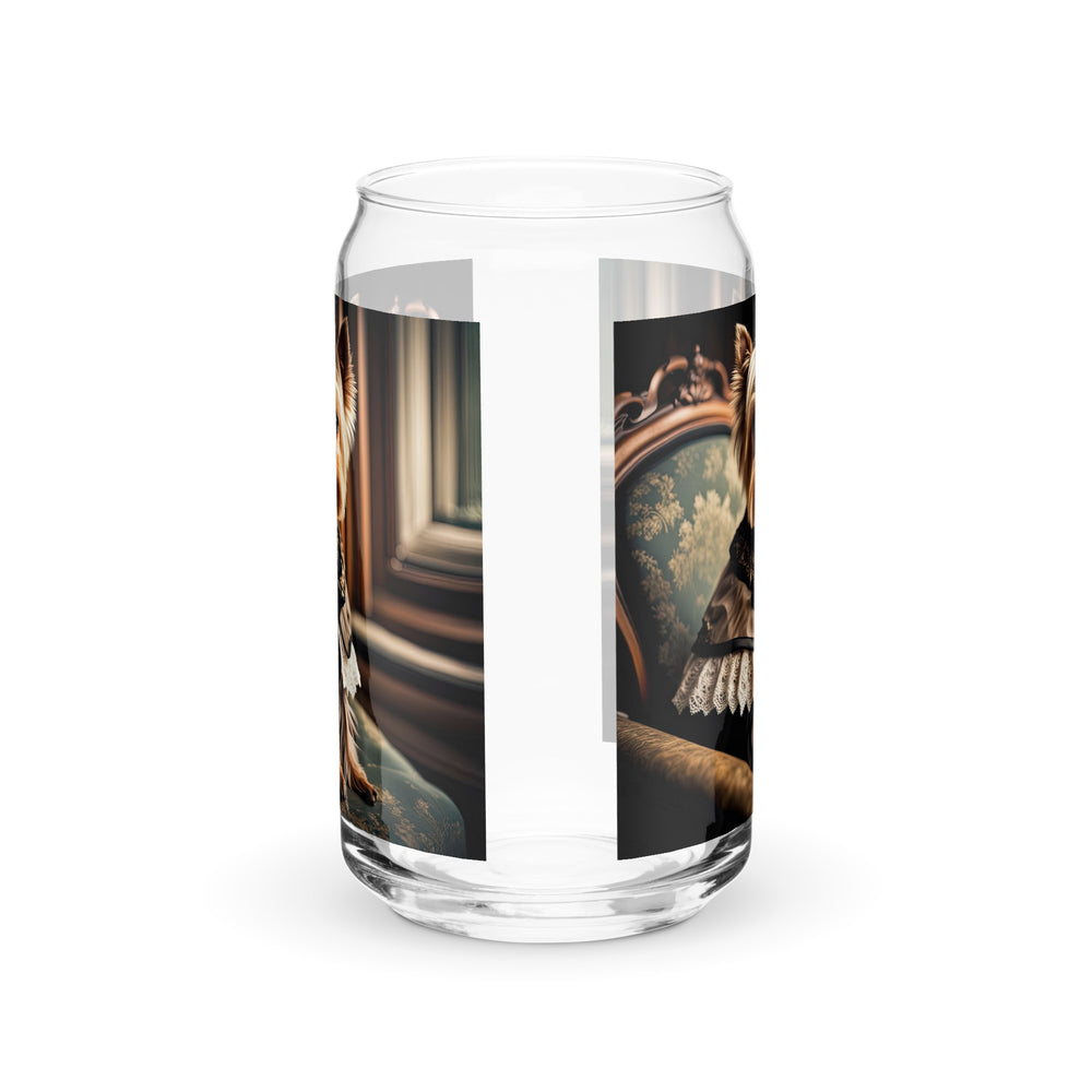 Yorkshire Terrier- Can-shaped glass