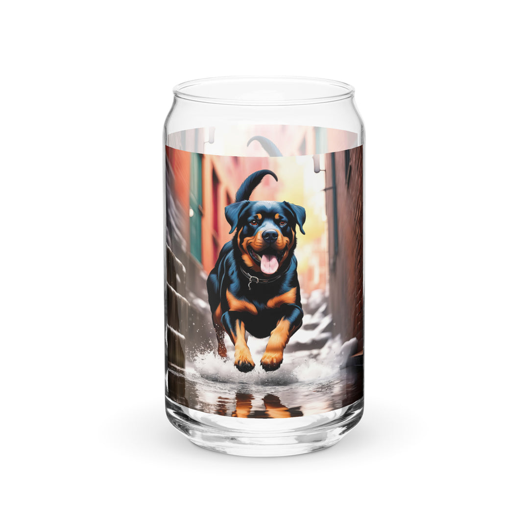 Rottweiler- Can-shaped glass v2