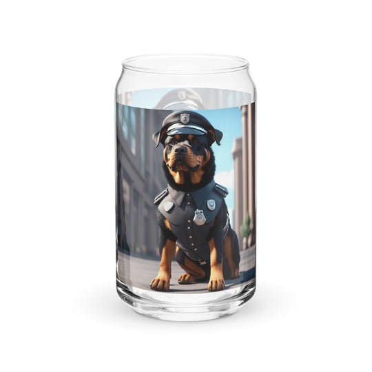 Rottweiler- Can-shaped glass v3