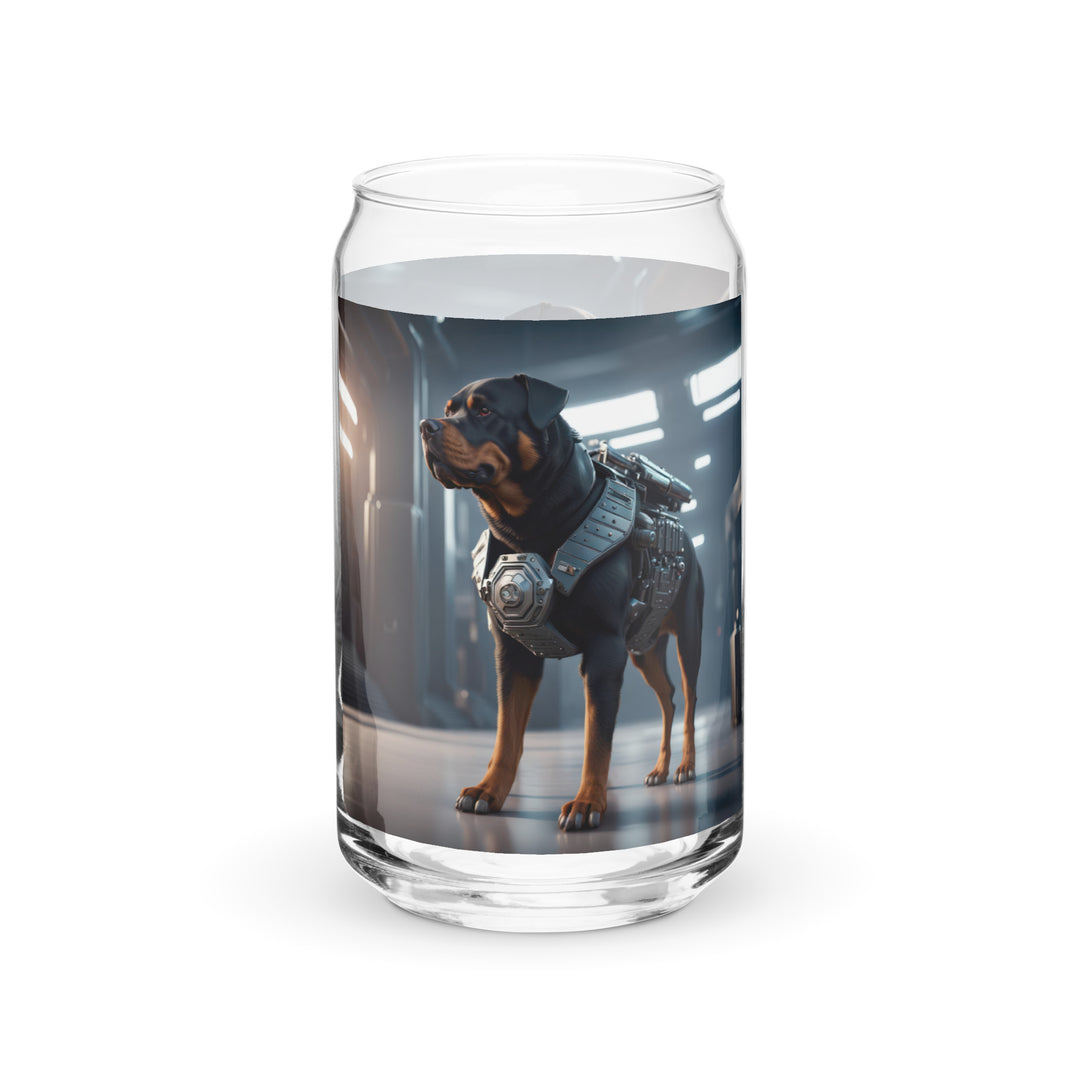 Rottweiler- Can-shaped glass v4