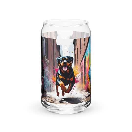 Rottweiler- Can-shaped glass v5