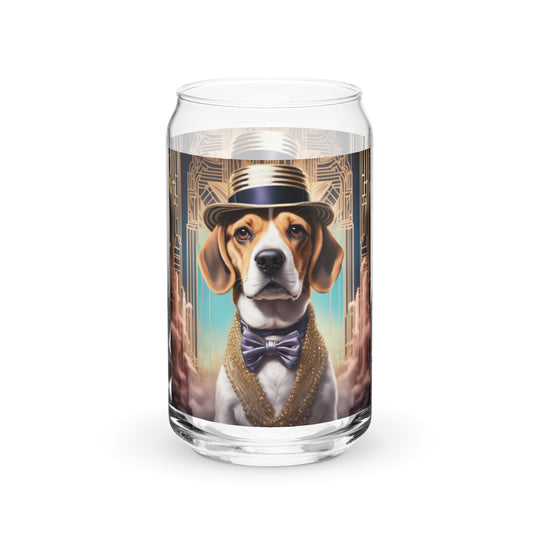 Beagle- Can-shaped glass v2