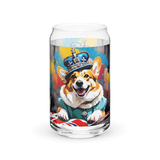 Pembroke Welsh Corgi- Can-shaped glass v2