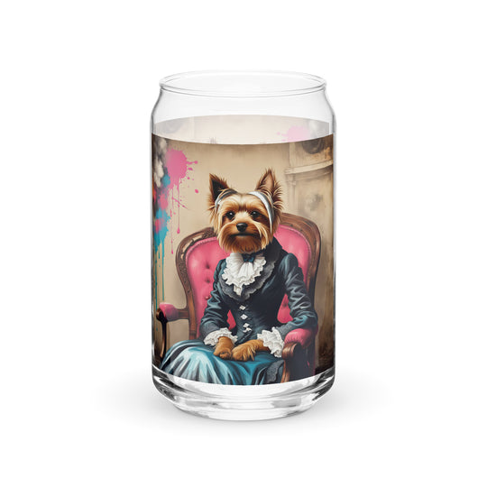 Yorkshire Terrier- Can-shaped glass v3