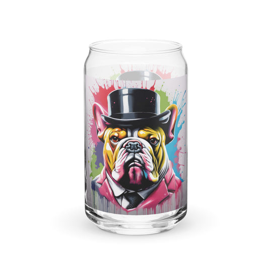 Bulldog- Can-shaped glass v2