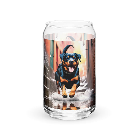 Rottweiler- Can-shaped glass v2