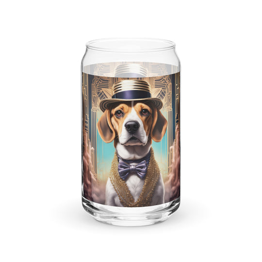 Beagle- Can-shaped glass v2