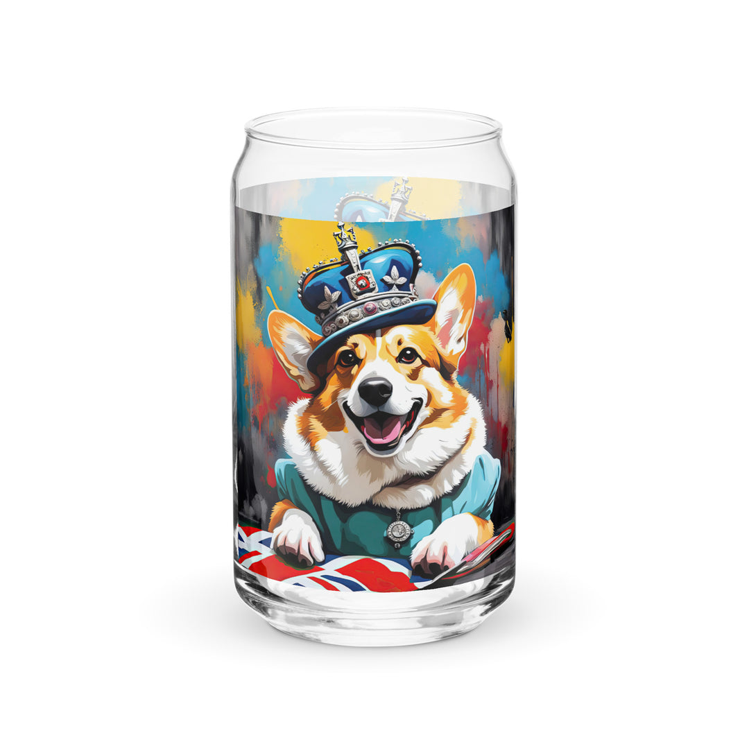 Pembroke Welsh Corgi- Can-shaped glass v2