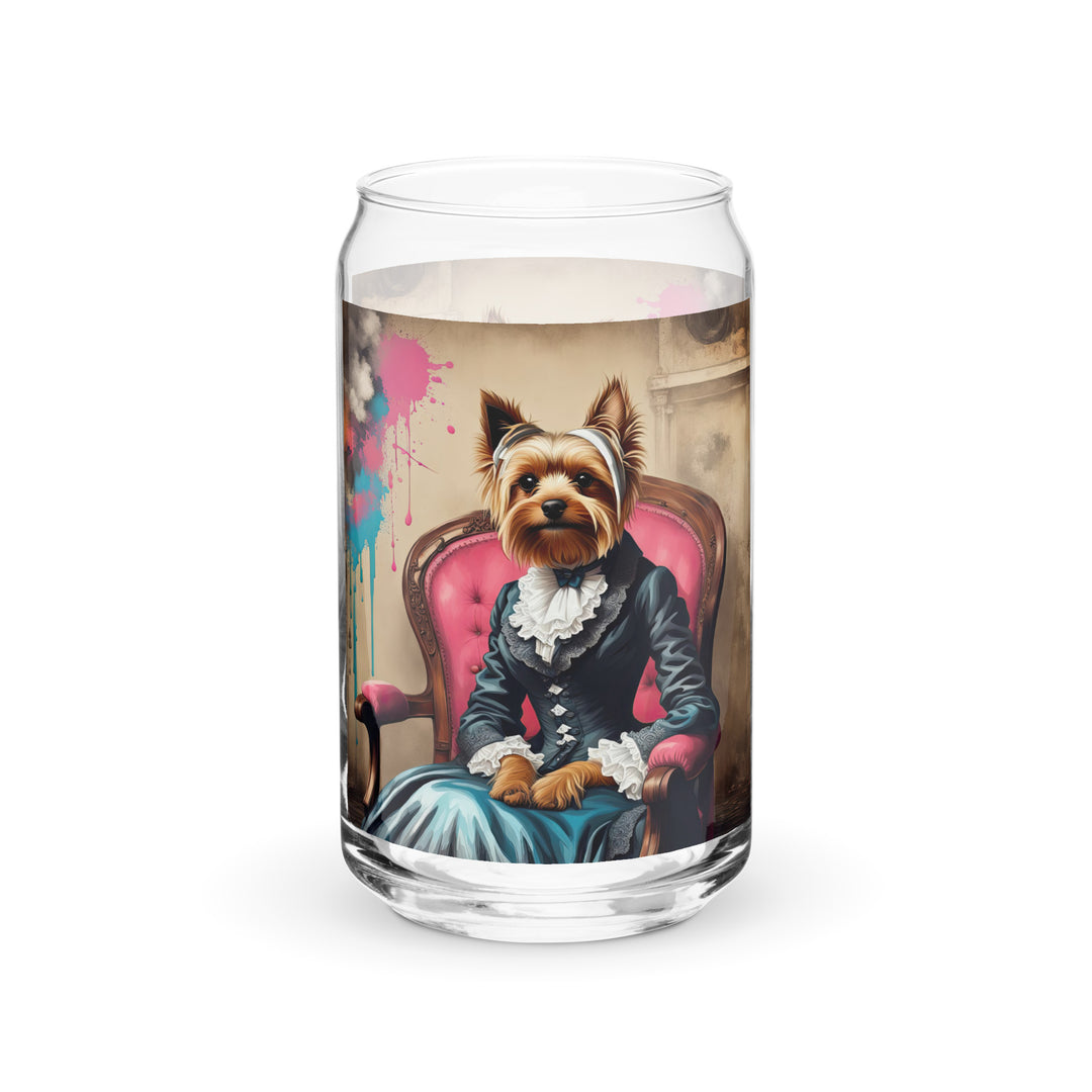 Yorkshire Terrier- Can-shaped glass v3