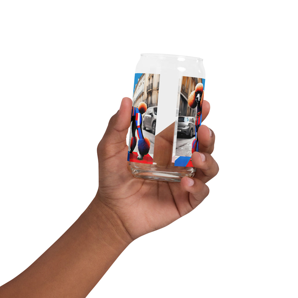 Poodle- Can-shaped glass V2