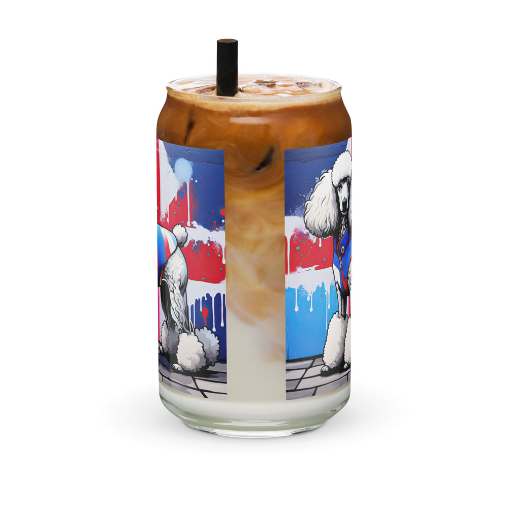 Poodle- Can-shaped glass V3