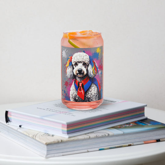 Poodle- Can-shaped glass V5