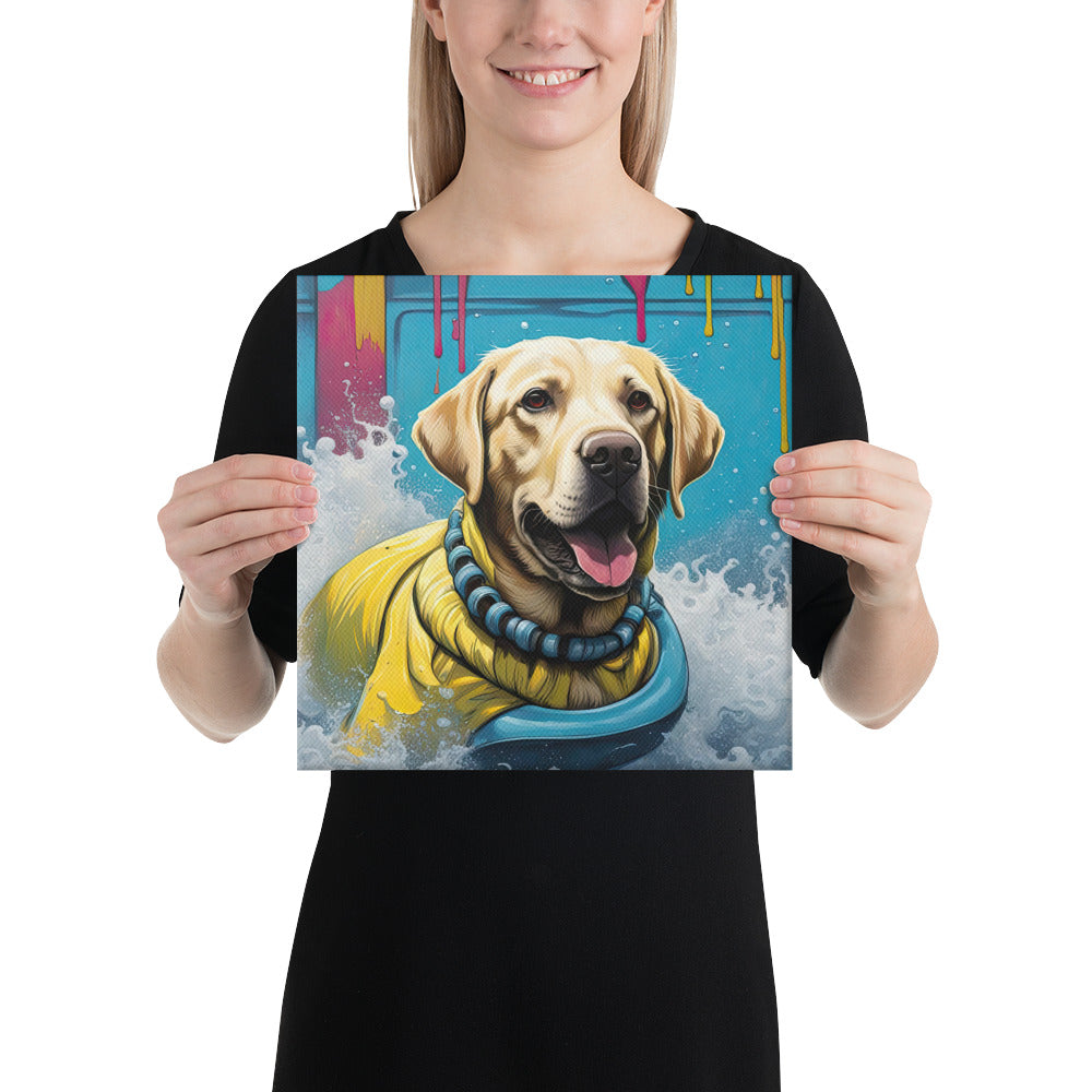 Canvas-Labrador Retriever