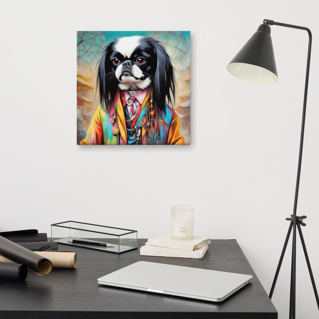 Canvas-Japanese Chin