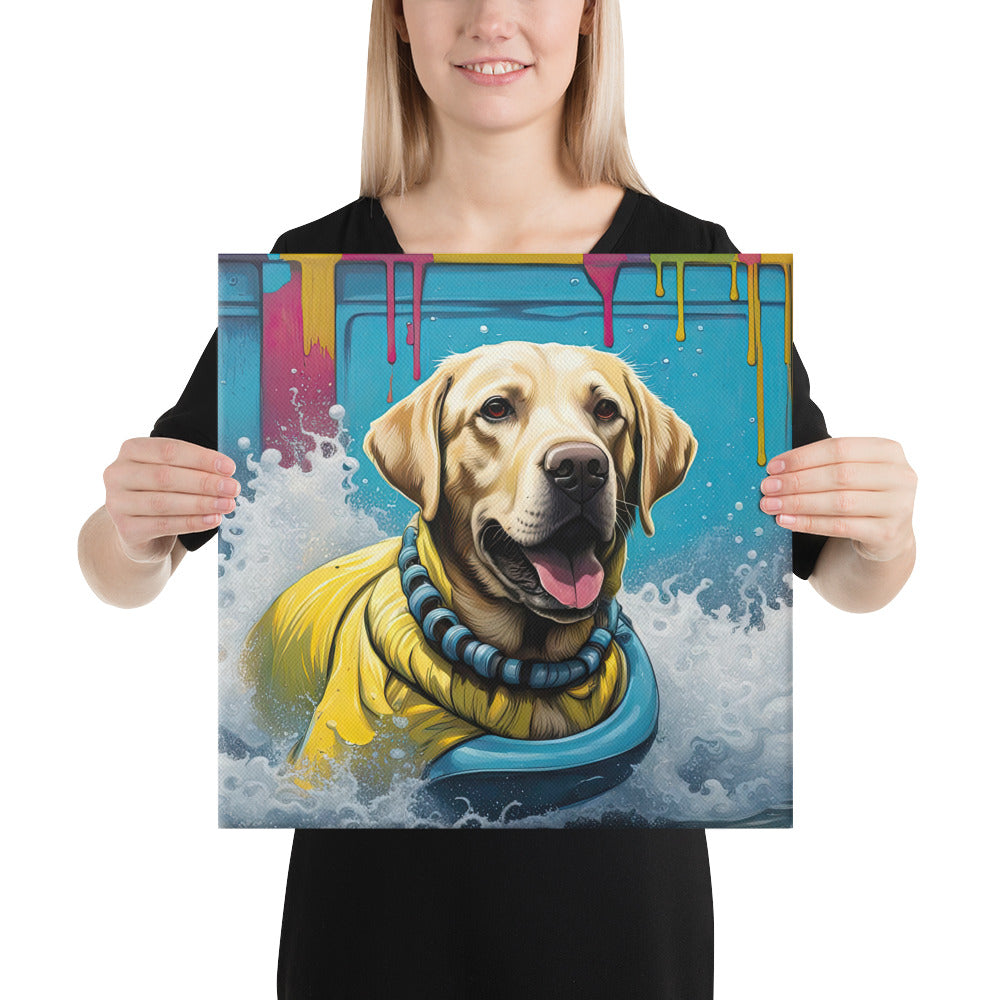 Canvas-Labrador Retriever