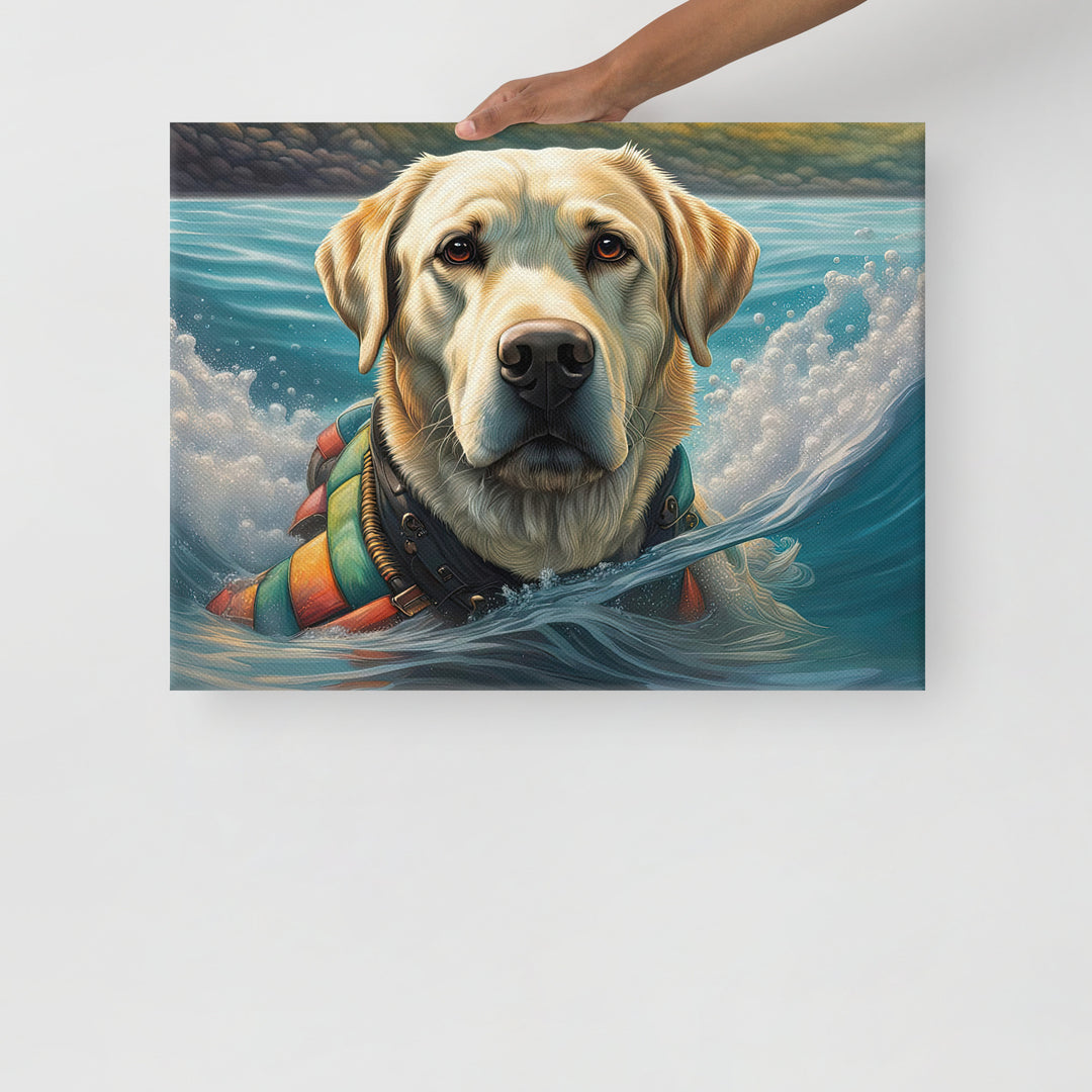 Canvas-Labrador Retriever V4