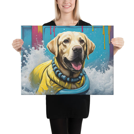 Canvas-Labrador Retriever