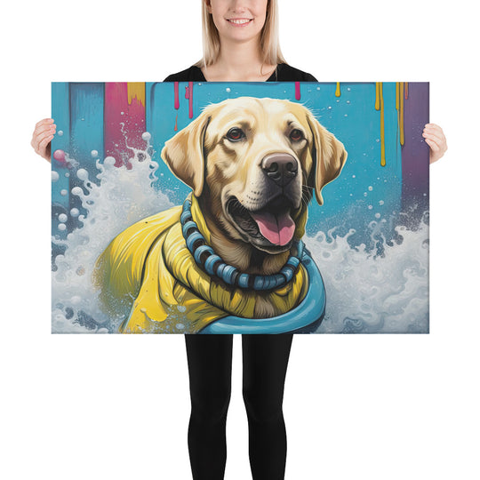 Canvas-Labrador Retriever