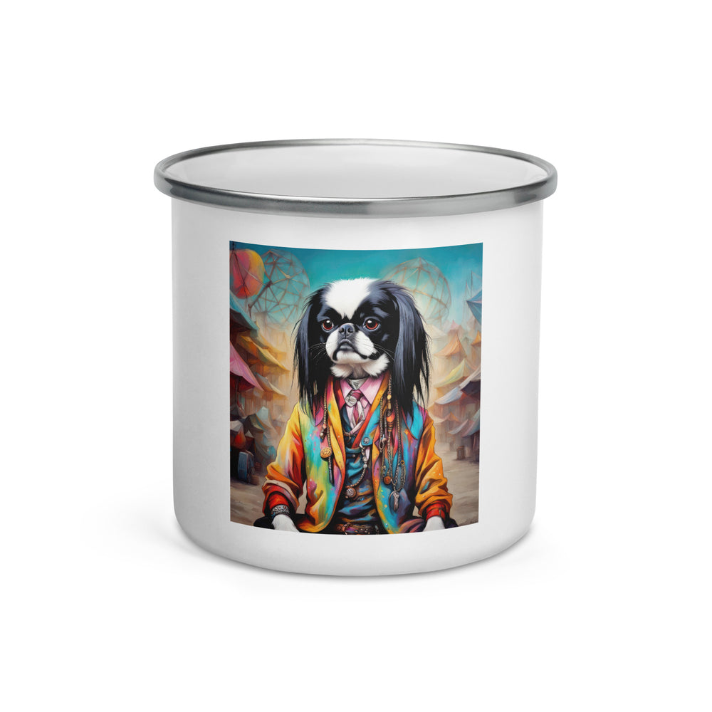 Enamel Mug-Japanese Chin