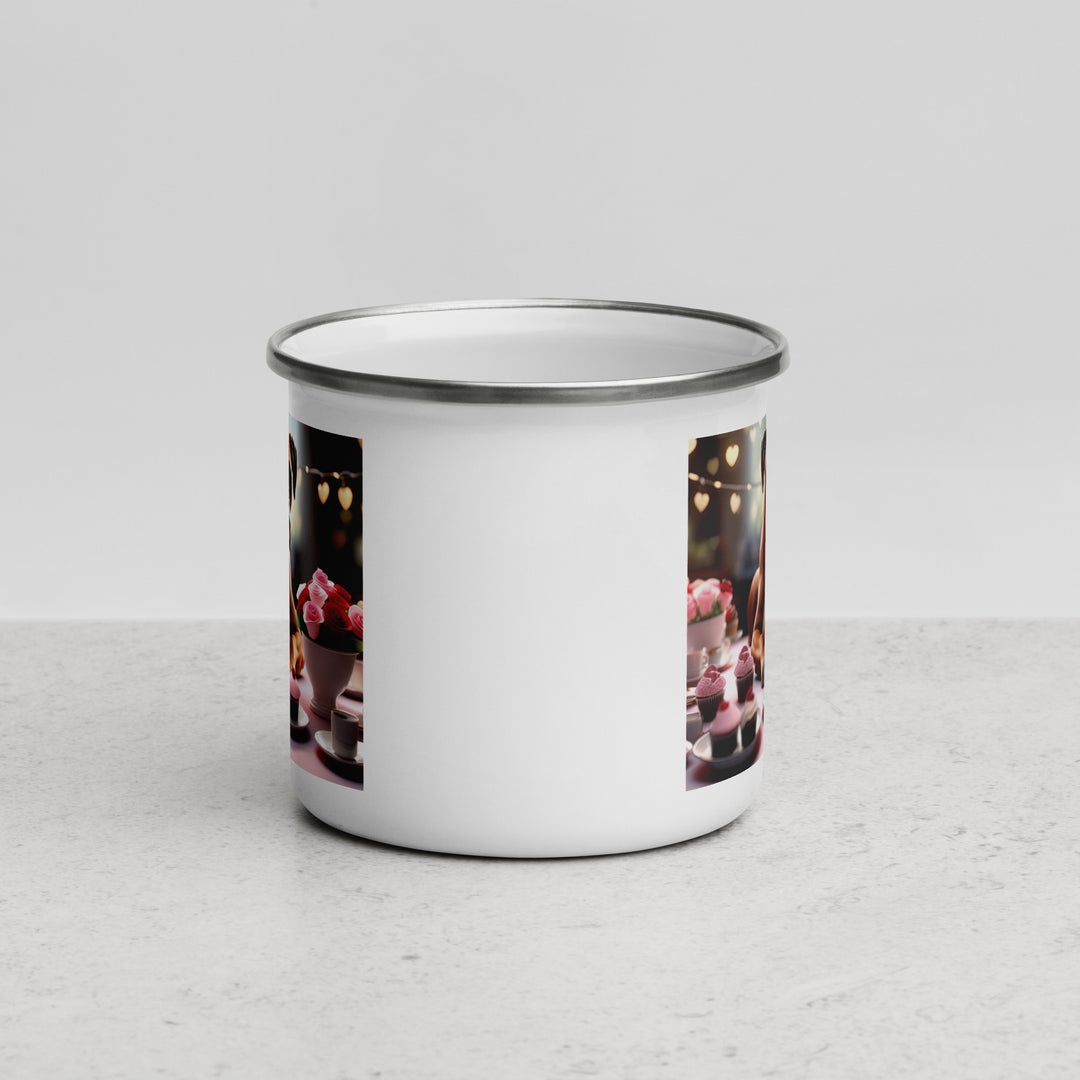 Boxer Romantic- Enamel Mug v3