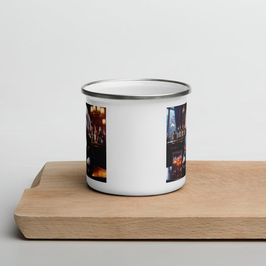 Cavachon- Enamel Mug v3