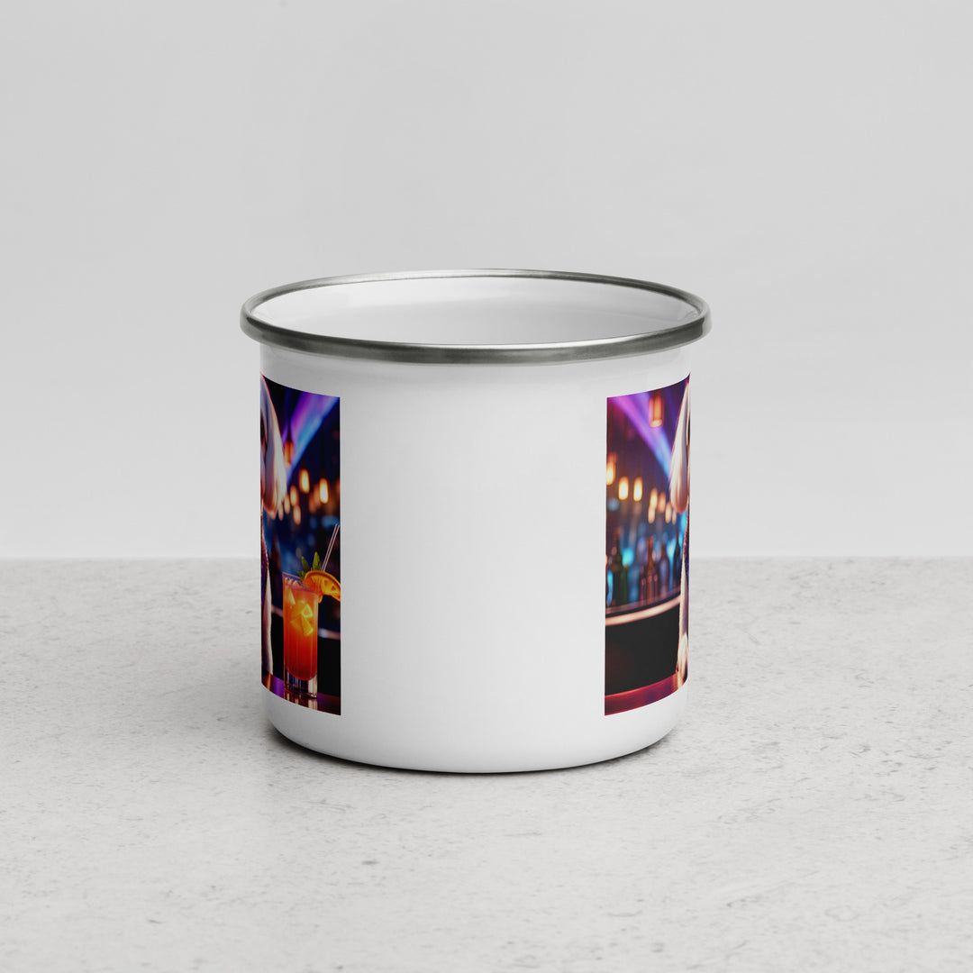 Cavachon- Enamel Mug v4