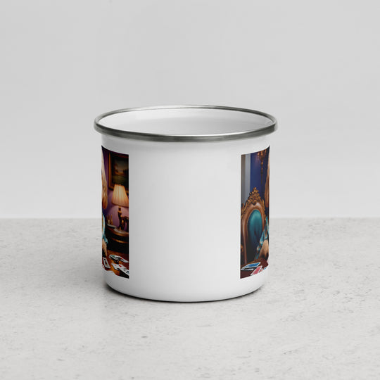 Goldendoodle- Enamel Mug v3