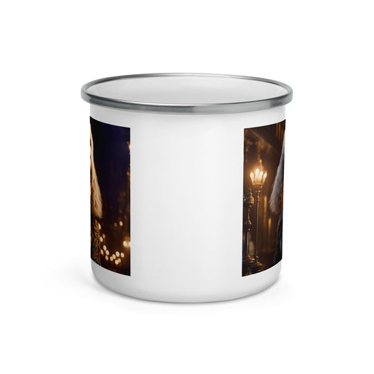 Goldendoodle- Enamel Mug v10