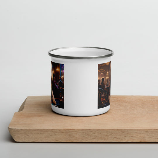 Goldendoodle- Enamel Mug v18