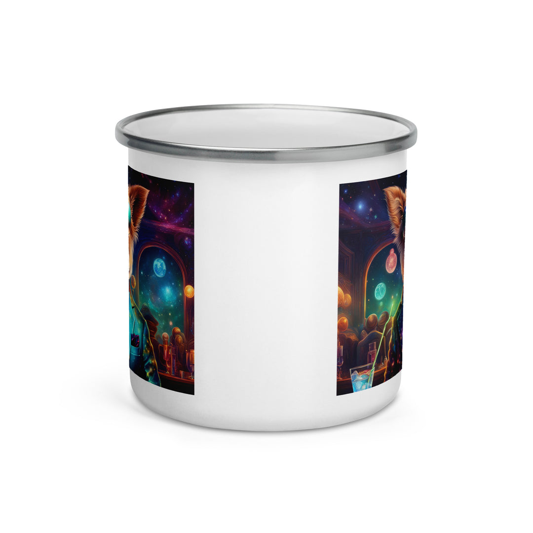 Pekapoo General- Enamel Mug v5