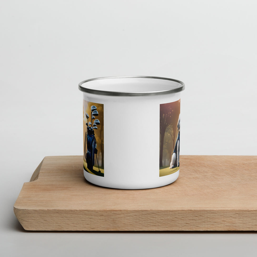 Springador Golfer- Enamel Mug