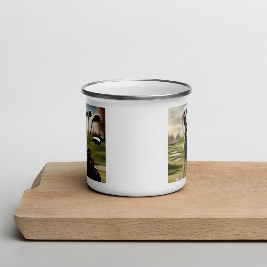 Springador Golfer- Enamel Mug v5