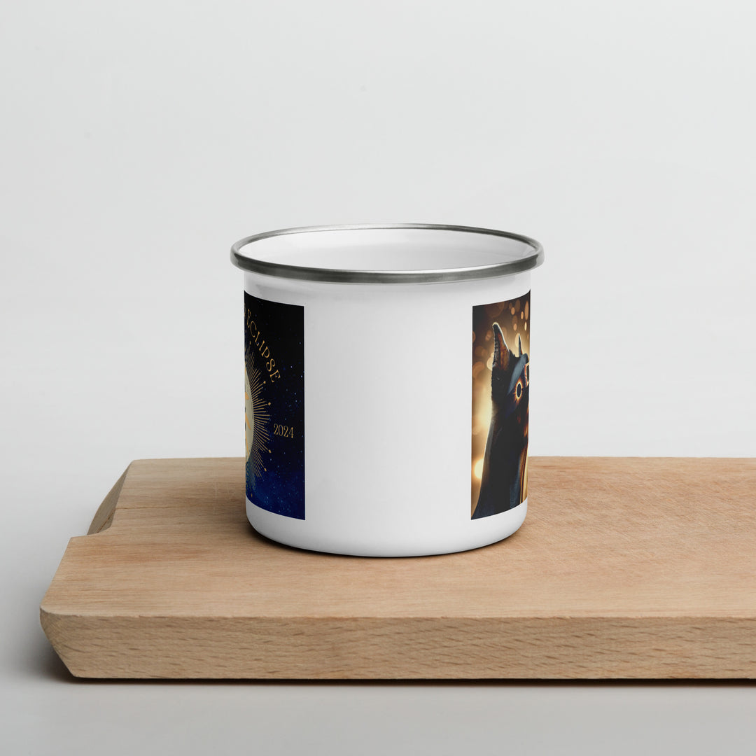 Doberman Pincher Eclipse- Enamel Mug