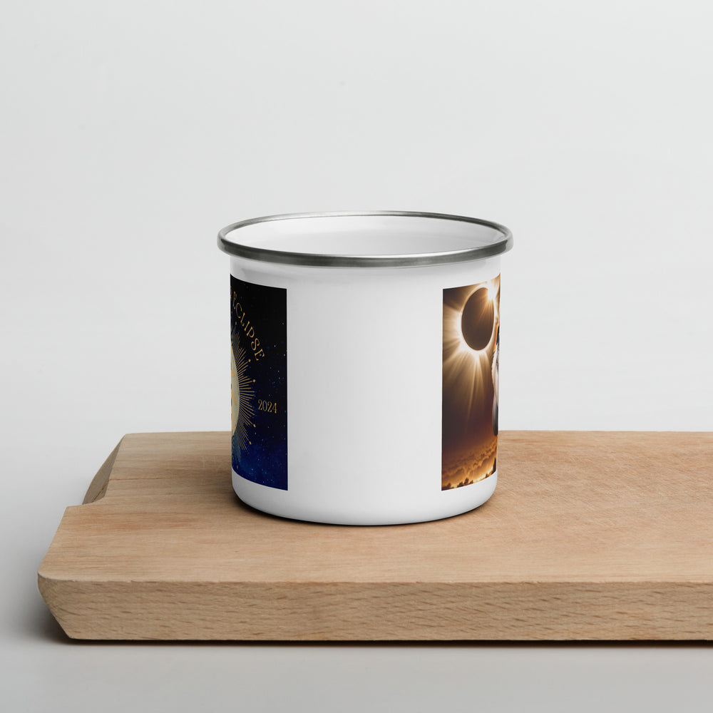 Shih Tzu Eclipse- Enamel Mug