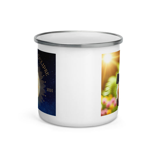 Cavapoo Eclipse- Enamel Mug v2