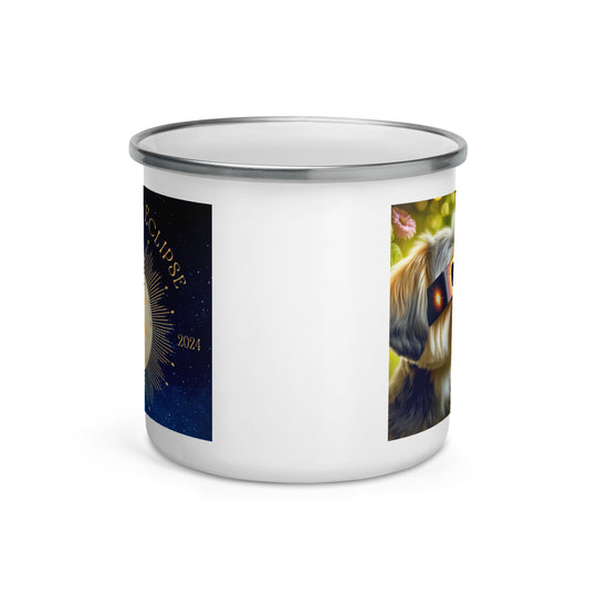 Morkie Eclipse- Enamel Mug v2