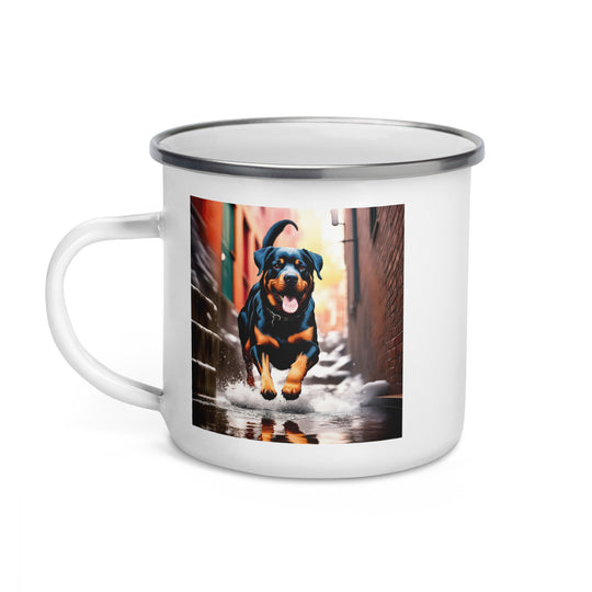 Rottweiler- Enamel Mug v2