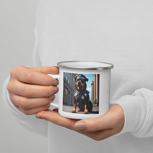 Rottweiler- Enamel Mug v3