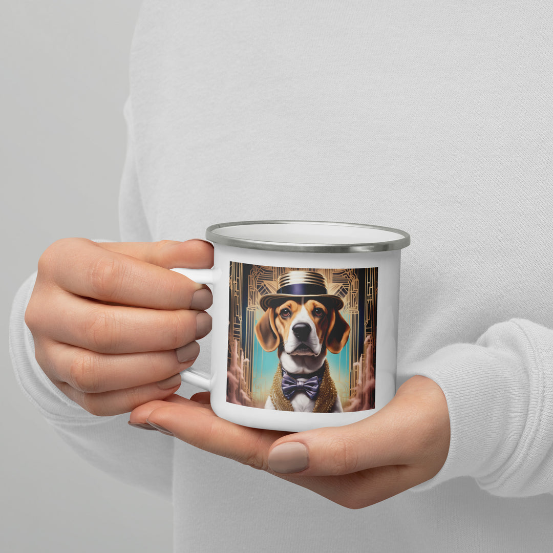 Beagle- Enamel Mug v2