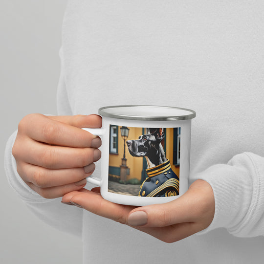 Great Dane- Enamel Mug