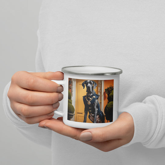 Great Dane- Enamel Mug v3
