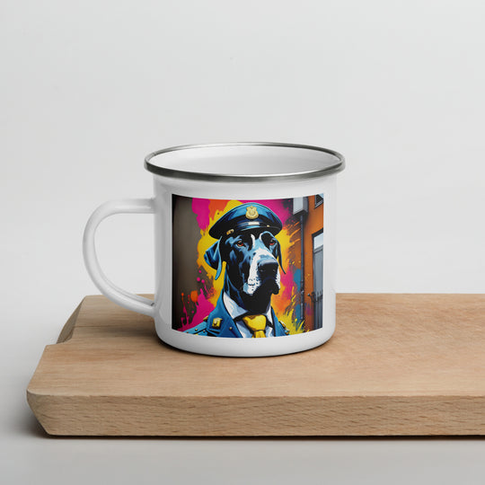 Great Dane- Enamel Mug v5