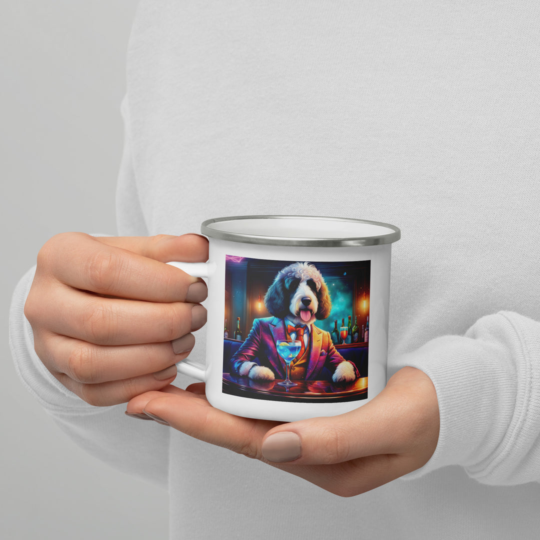 Bernedoodle General- Enamel Mug v3